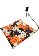 Powertec 45 x 45 x 4 cm Sepet Kedi Yatağı Çok Renkli