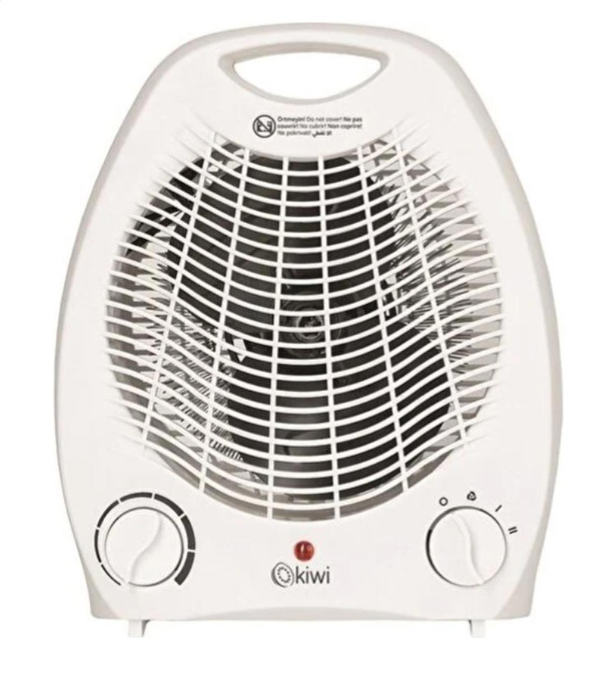 Kiwi KHT 8415 2000 W Duvar Tipi Fanlı Isıtıcı Beyaz