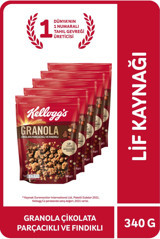 Kellogg's Çikolatalı-Fındıklı Granola 5x340 gr