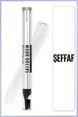Maybelline New York 00 Clear Asansörlü Çift Taraflı Kaş Kalemi Şeffaf