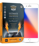 Buff Apple iPhone 8 Silikon Parlak Ekran Koruyucu