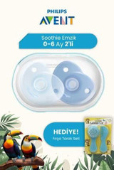 Philips Avent Scf08/12 0-6 Ay Silikon Mavi Emzik