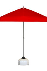 Ods Blubrella Açılır Kapanır Kare Bahçe Şemsiyesi Kırmızı