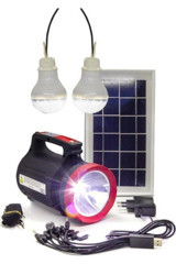 Watton WT-315 Basmalı Güneş Enerjili Uzun Menzilli LED Şarjlı El Feneri