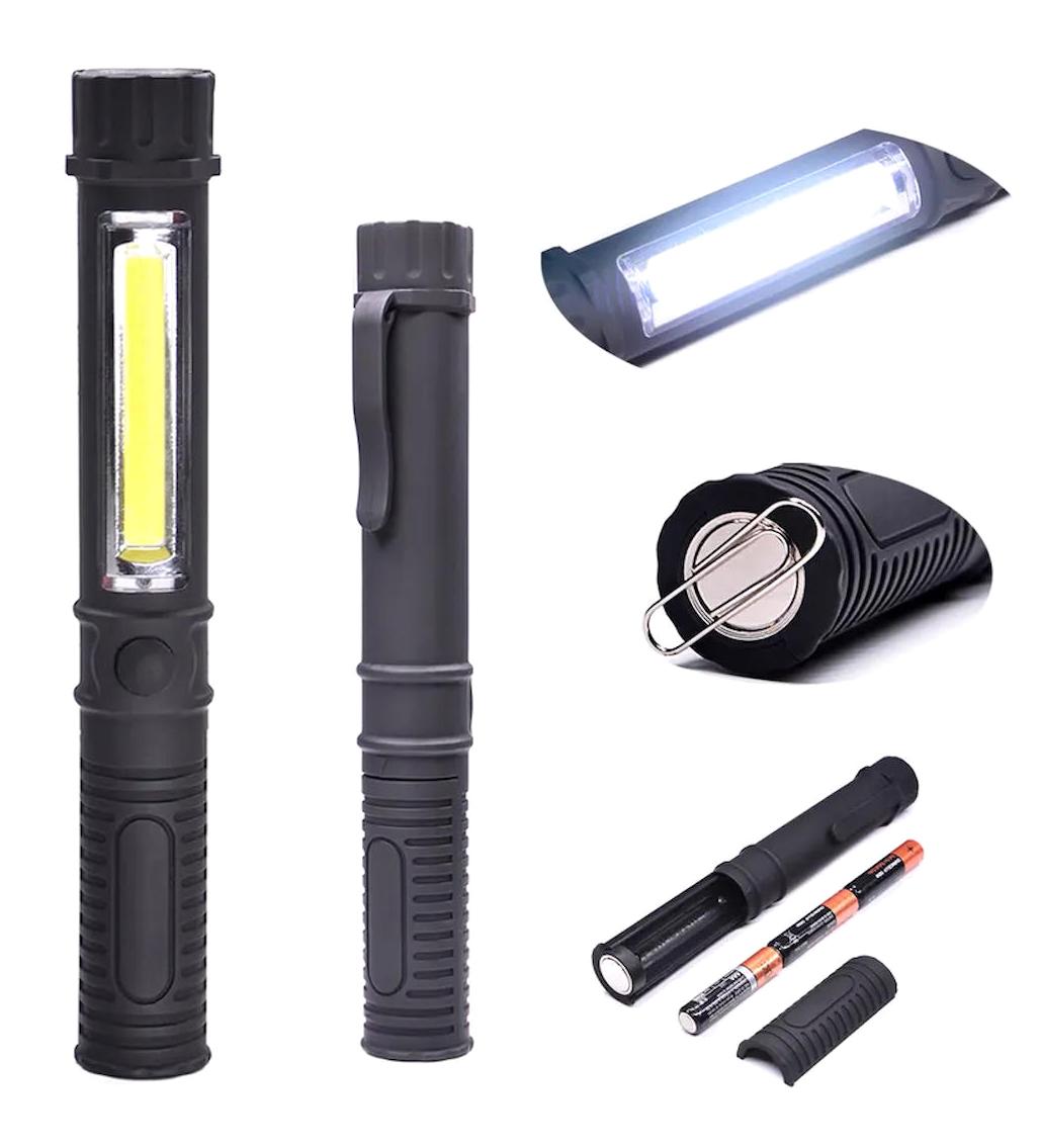 Argeus V171 Basmalı LED Pilli El Feneri Siyah