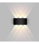 Ack Ah07-07201 2'li Led Aplik Siyah