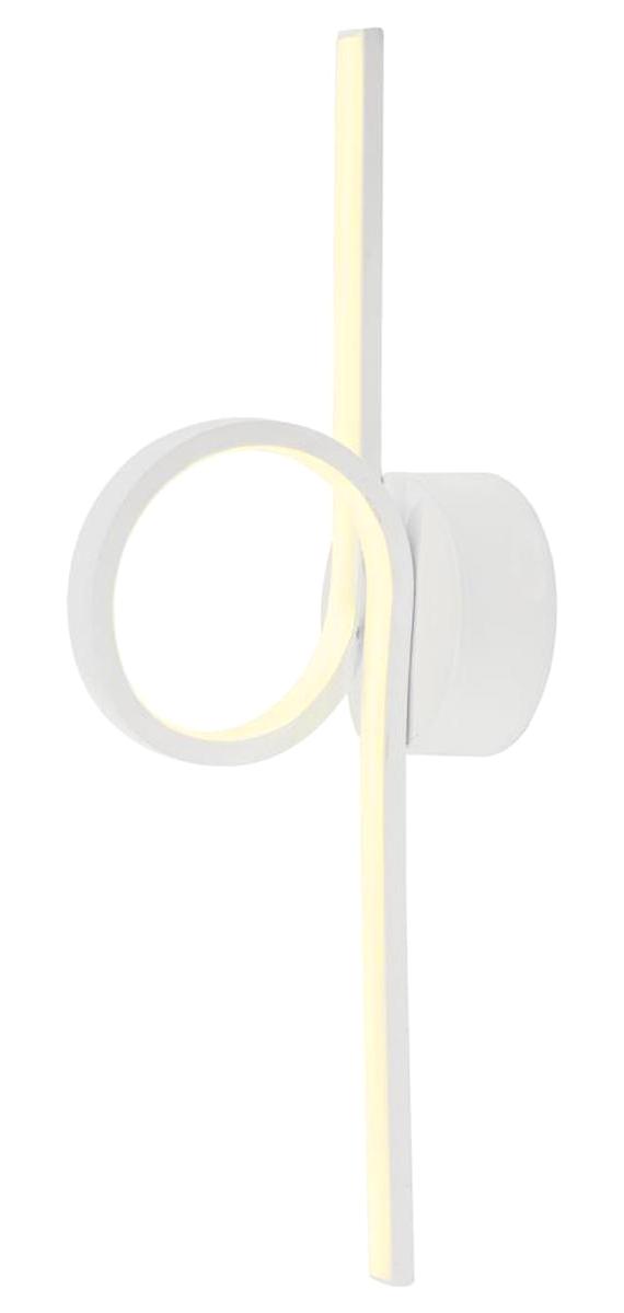 Eray Aydınlatma 4008-1 Tekli Metal Led Aplik Beyaz