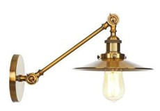 Rsylight Retro Eskitme Tekli Metal Aplik Gold