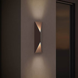 Triolux Tra74111 2'li Metal Led Aplik Siyah