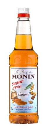 Monin Şekersiz Karamel Aromalı Kahve Şurubu 700 ml