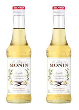 Monin Vanilya Aromalı Kahve Şurubu 2x250 ml