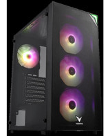 Vento VG4200S RGB Mesh 4 Fanlı Siyah 850 W Dikey Kullanım ATX Oyuncu Bilgisayar Kasası