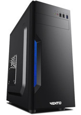 Vento TA-K61 1 Fanlı Siyah 500 W Dikey Kullanım ATX Standart Bilgisayar Kasası