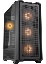 Cougar MX600 Mesh Sıvı Soğutmalı 4 Fanlı Siyah Dikey Kullanım E-ATX Oyuncu Bilgisayar Kasası