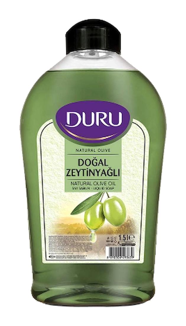 Duru Zeytinyağlı Nemlendiricili Organik Köpük Sıvı Sabun 1.5 lt 24'lü