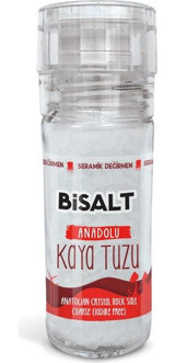 Bisalt Anadolu İyotsuz Kristal Kaya Tuzu Değirmen 110 gr