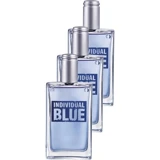 Avon İndividual Blue EDT Bergamot-Lavanta Erkek Parfüm 3x100 ml