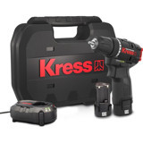 Kress Kua24 12 V 2 Ah Kömürsüz Çift Akülü Vidalama Makinesi
