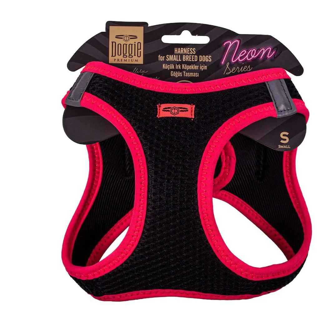 Doggie Ayarlanabilir 32-38 cm Göğüs Köpek Tasması Pembe