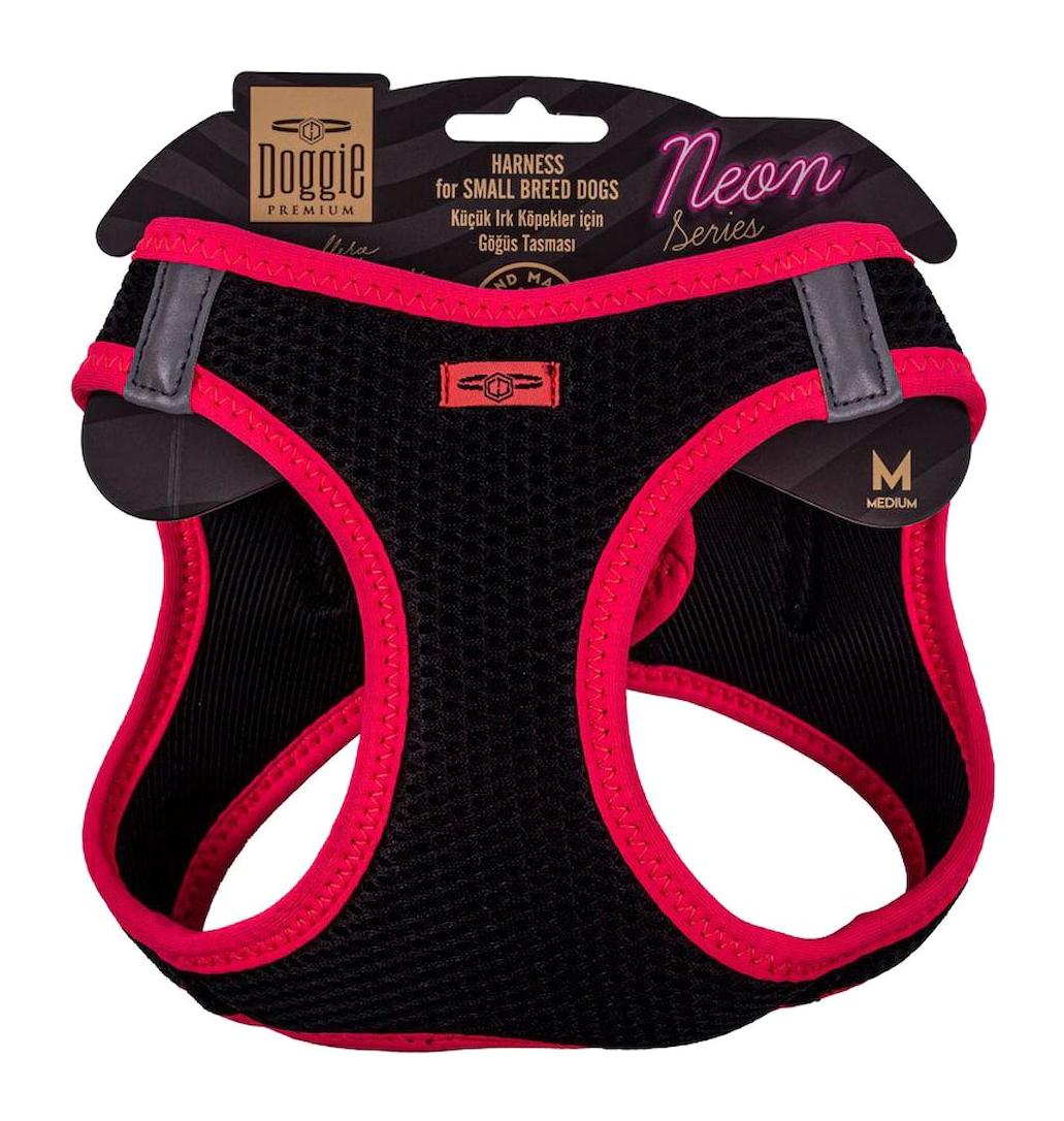 Doggie Ayarlanabilir 38-44 cm Göğüs Köpek Tasması Kırmızı