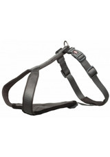 Trixie Premium Ayarlanabilir 30-37 cm Göğüs H Tipi Köpek Tasması Gri