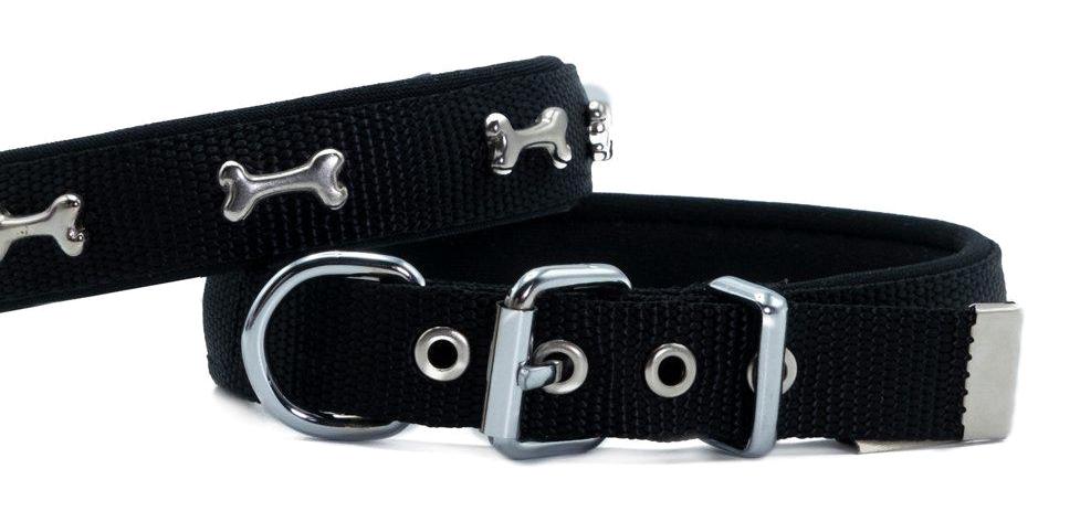 Doggie Ayarlanabilir 45 cm Boyun Köpek Tasması Siyah