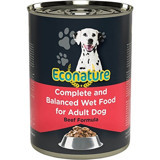 Econature Complete and Balanced Sığır Aromalı Parça Etli Yetişkin Köpek Maması 400 gr Tekli