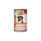 Quik Nutritious Hindi ve Tavuk Aromalı Parça Etli Yetişkin Köpek Maması 415 gr Tekli