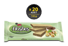 Eti Hoşbeş Fındık Kremalı Gofret 20x142 gr