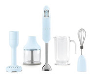 Smeg HBF02PBEU 700 W Çırpıcılı Mavi El Mikseri Seti