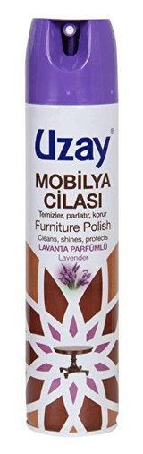 Uzay Mobilya Cilası Lavanta Ahşap Temizleyici 300 ml