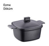 Korkmaz Casterra 2 Parça 20 cm Döküm Tencere