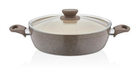 Polo Chef Panamera 2 Parça 22 cm Granit Basık Tencere