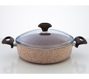 Falez Creamy 2 Parça 28 cm Granit Tencere