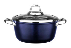 Leggno Master Titanium 2 Parça 24 cm Çelik Tencere