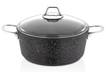 Falez Black Line 2 Parça 22 cm Döküm Derin Tencere