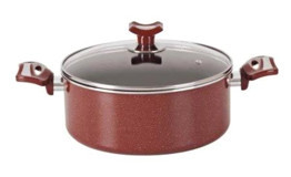 Mehtap Hardena 2 Parça 22 cm Granit Derin Tencere