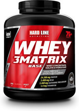 Hardline Nutrition 3 Matrix Çikolatalı Whey Protein Tozu 2.3 Kg