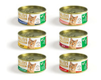 Nutri Feline Yetişkin Karışık Parça Etli Yaş Kedi Maması 6x85 gr