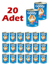 Goody Yetişkin Somonlu Yaş Kedi Maması 20x400 gr