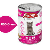 Energy Yavru Tavuk Parça Etli-Soslu Yaş Kedi Maması 400 gr