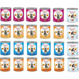 Ultravita Premium Yetişkin Karışık Kıyılmış Yaş Kedi Maması 24x415 gr