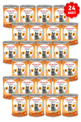 Ultravita Premium Yetişkin Tavuk Kıyılmış Yaş Kedi Maması 24x415 gr