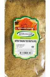 Gedemenli Toz Öğütülmüş Glutensiz Keten Tohumu 1 kg