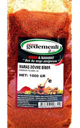 Gedemenli Maraş Dövme Biber 1 kg