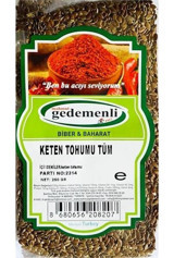Gedemenli Tane Glutensiz Keten Tohumu 250 gr