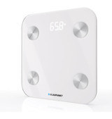 Blaupunkt SW-500 Yağ Ölçen Vücut Analizi Yapan Bluetoothlu Kas Ölçen Cam Dijital Akıllı Tartı Beyaz