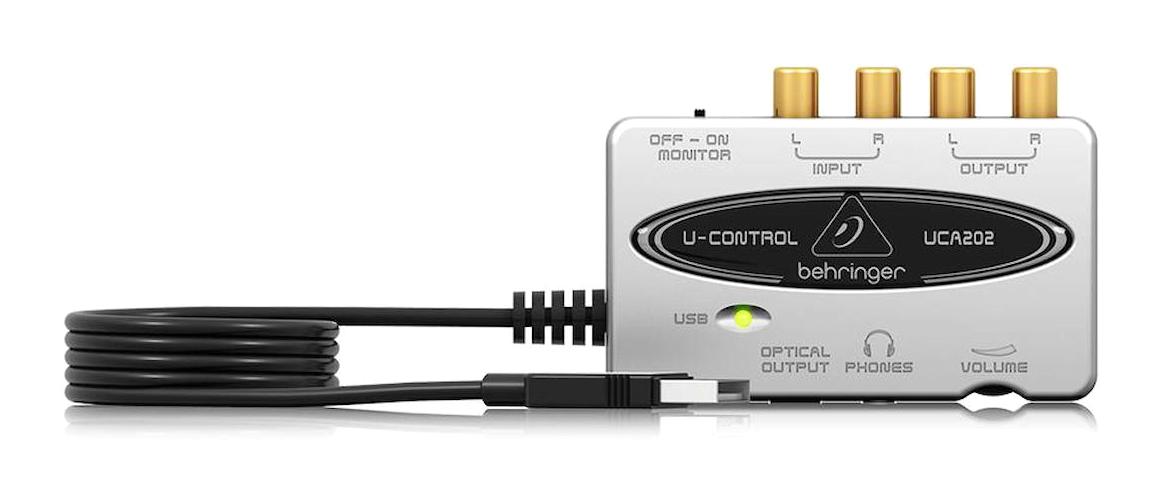 Behringer UCA202 USB 3.5 mm Çift Girişli 5.1 Harici Ses Kartı