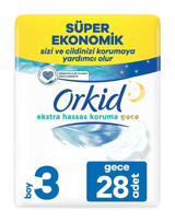 Orkid Ekstra Hassas Cesaret 28'li Hijyenik Ped