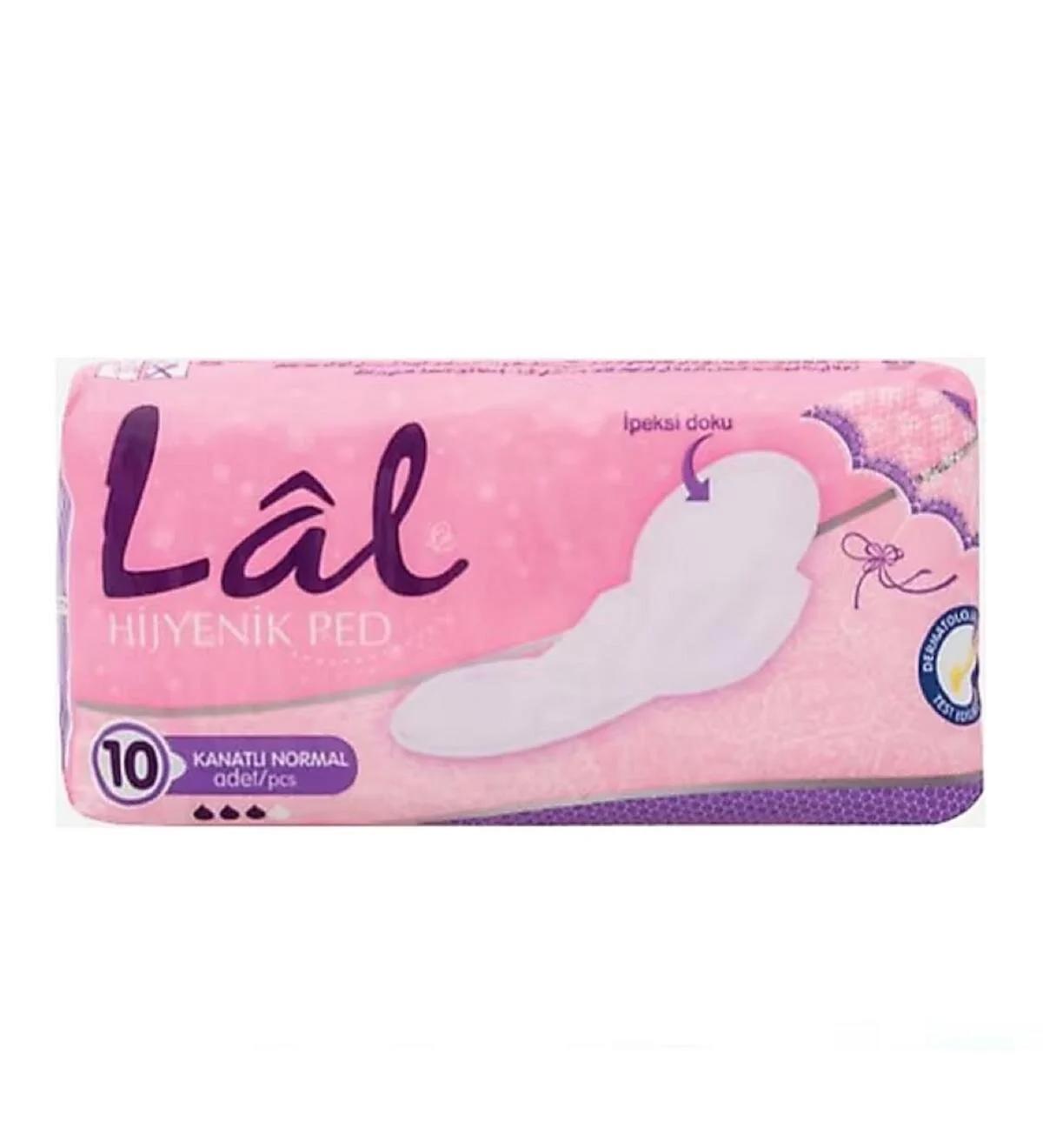 Lal Kanatlı 10'lu Hijyenik Ped 5 Adet